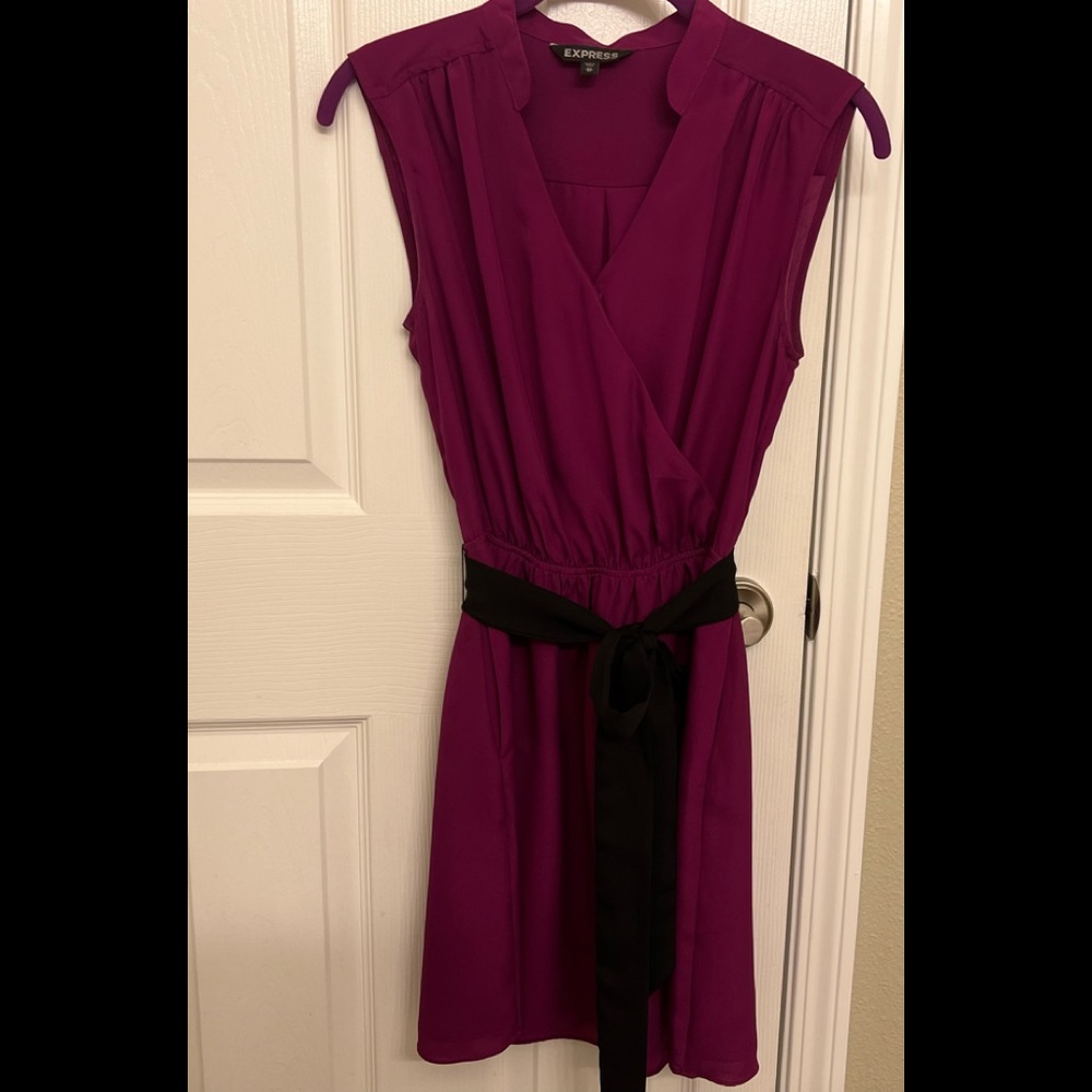 Express Majenta Dress Like New